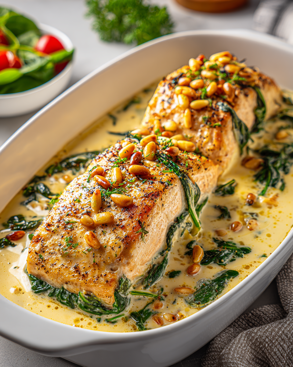 baked-salmon-with-spinach