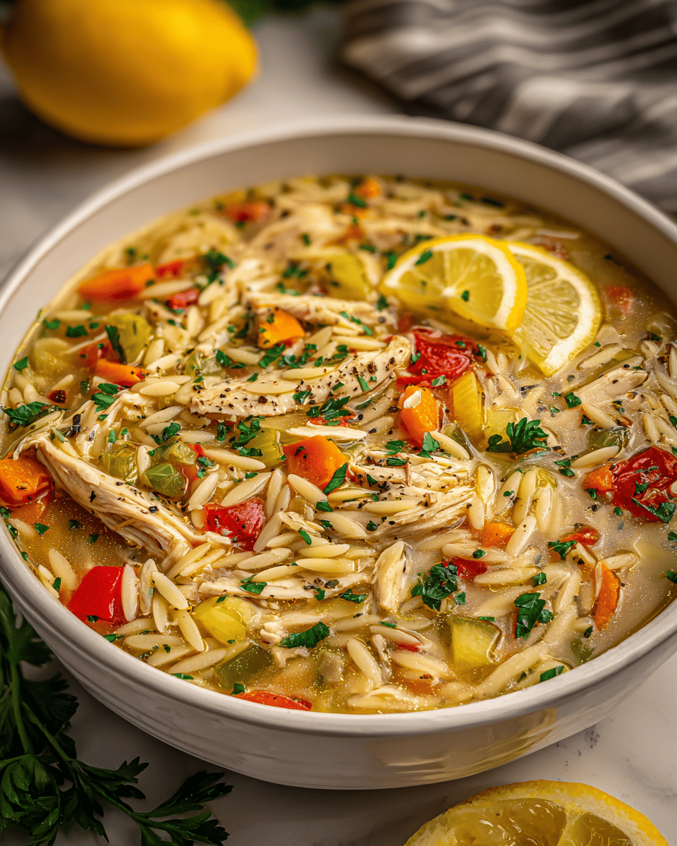 lemon-chicken-orzo-soup