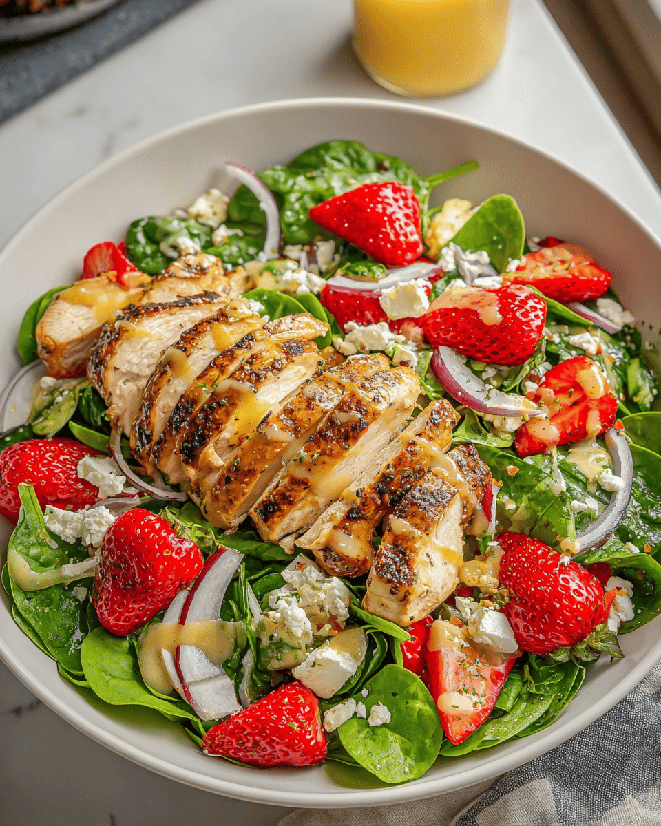 strawberry-spinach-salad-with-chicken
