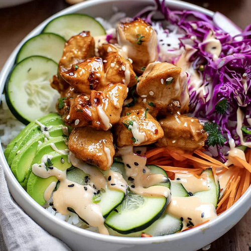 Bang Bang Chicken Bowl