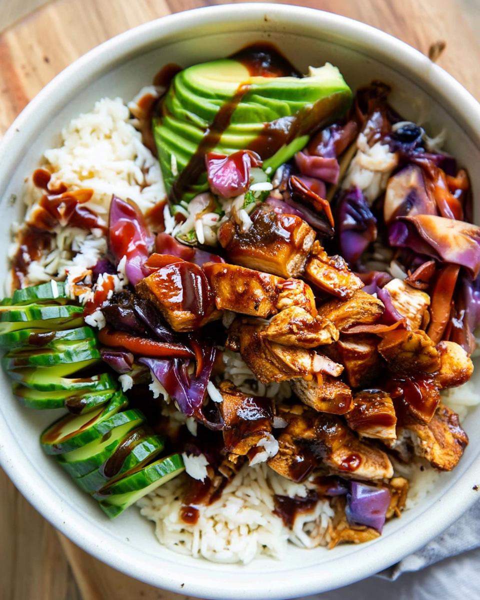 BBQ Chicken Rice Bowl