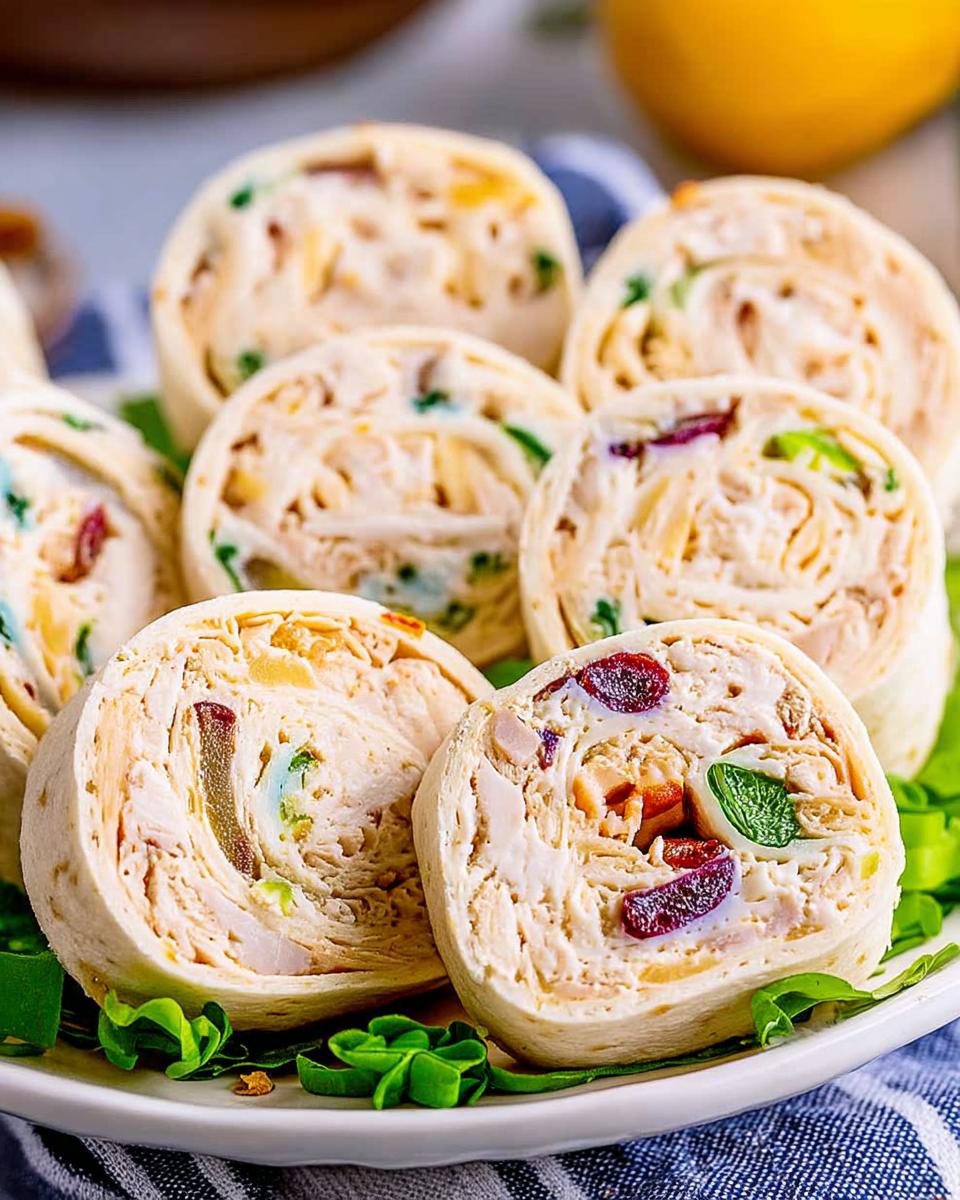 Chicken Salad Pinwheels