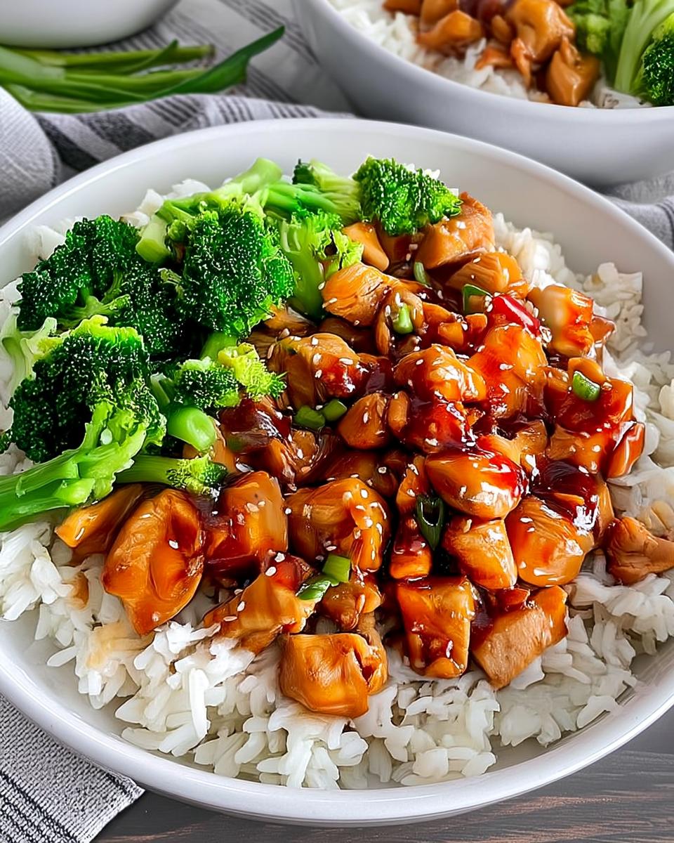 Teriyaki Chicken Rice Bowl